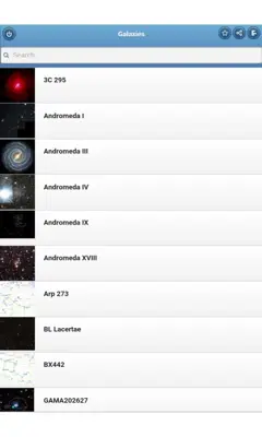 Galaxies android App screenshot 3