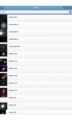 Galaxies android App screenshot 4