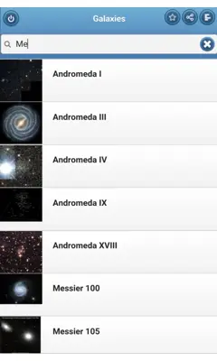 Galaxies android App screenshot 8